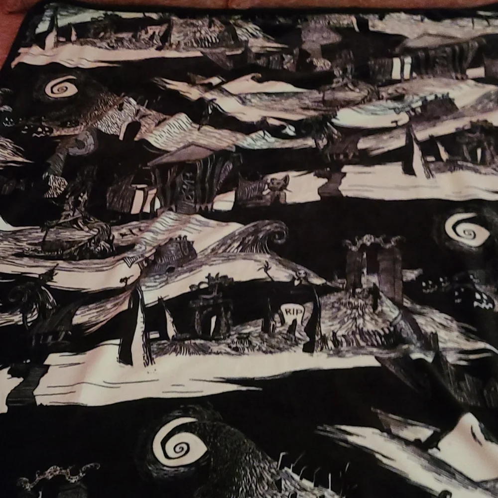 Nightmare Before Christmas blanket - Picture 2 of 5